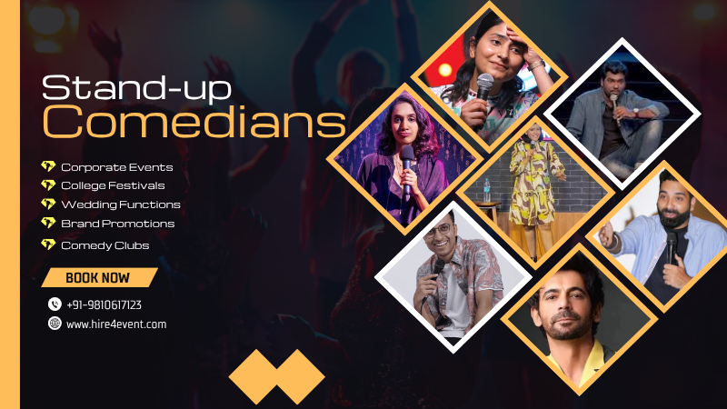 Top 10 Stand-up Comedians in India Top 10 Stand-up Comedians in India
