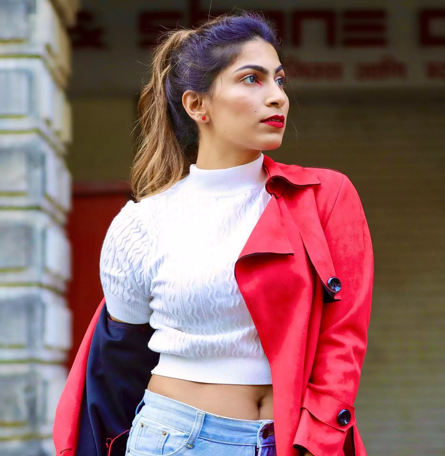 Emcee Nisha Shetty