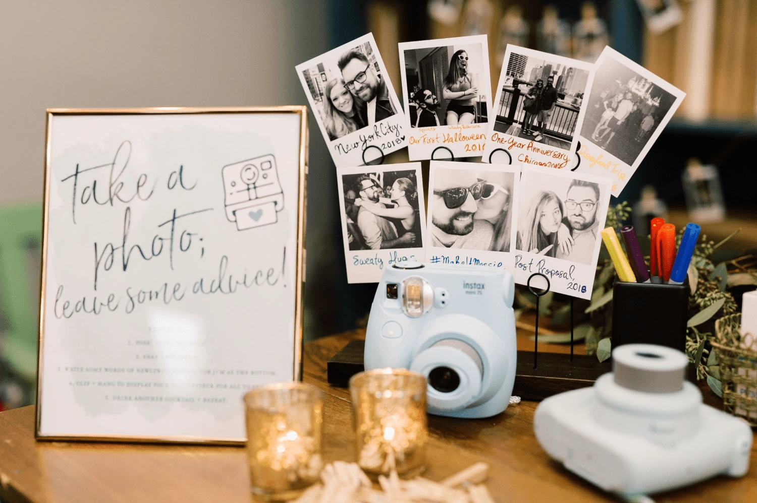 Polaroid Camera Photo Booth