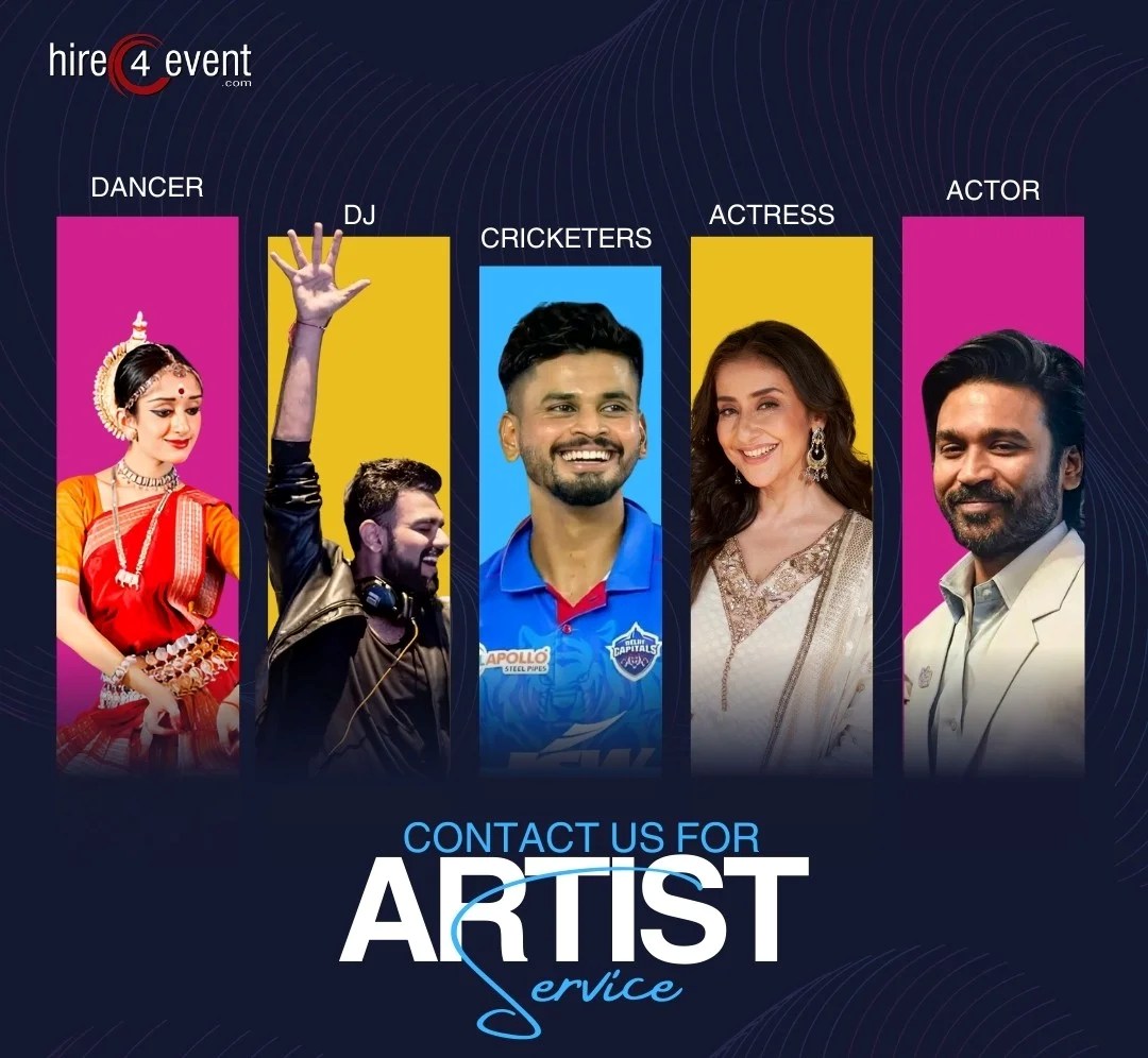 Types of Events We Provide Artist For