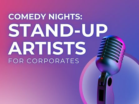 Comedy Nights: Most Booked Stand-Up Artists for Corporates