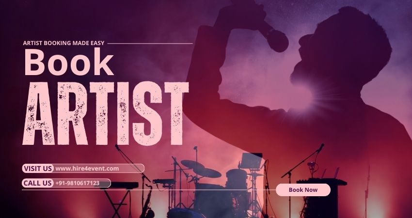 Artist Booking Made Easy - Hire Singers, DJs, Comedians, and More
