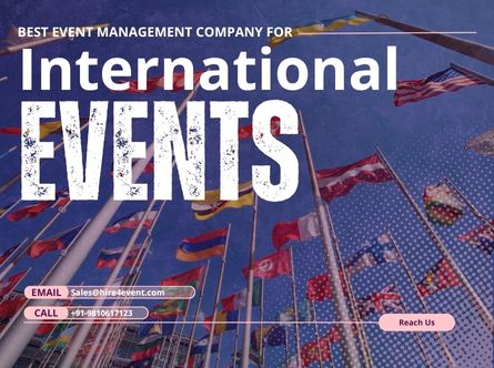 Best Event Management Company for International Events Best Event Management Company for International Events