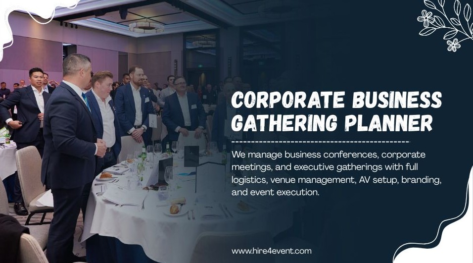 Corporate Business Gathering Planner for Meetings & Events
