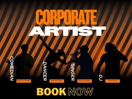 Corporate Event Artist Booking - We Bring the Best Talent for Your Show Corporate Event Artist Booking - We Bring the Best Talent for Your Show