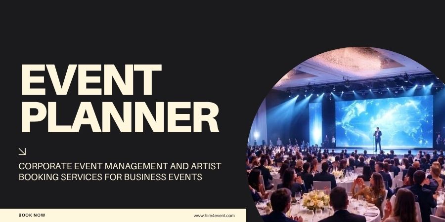 Corporate Event Management and Artist Booking Services for Business Events