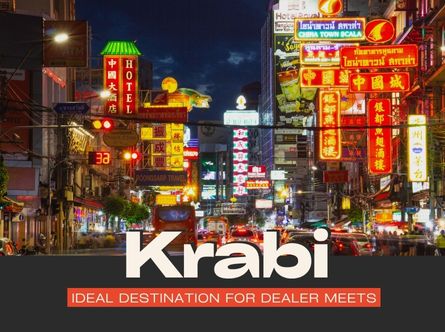 Corporate Event Management in Krabi - Ideal Destination for Dealer Meets Corporate Event Management in Krabi - Ideal Destination for Dealer Meets