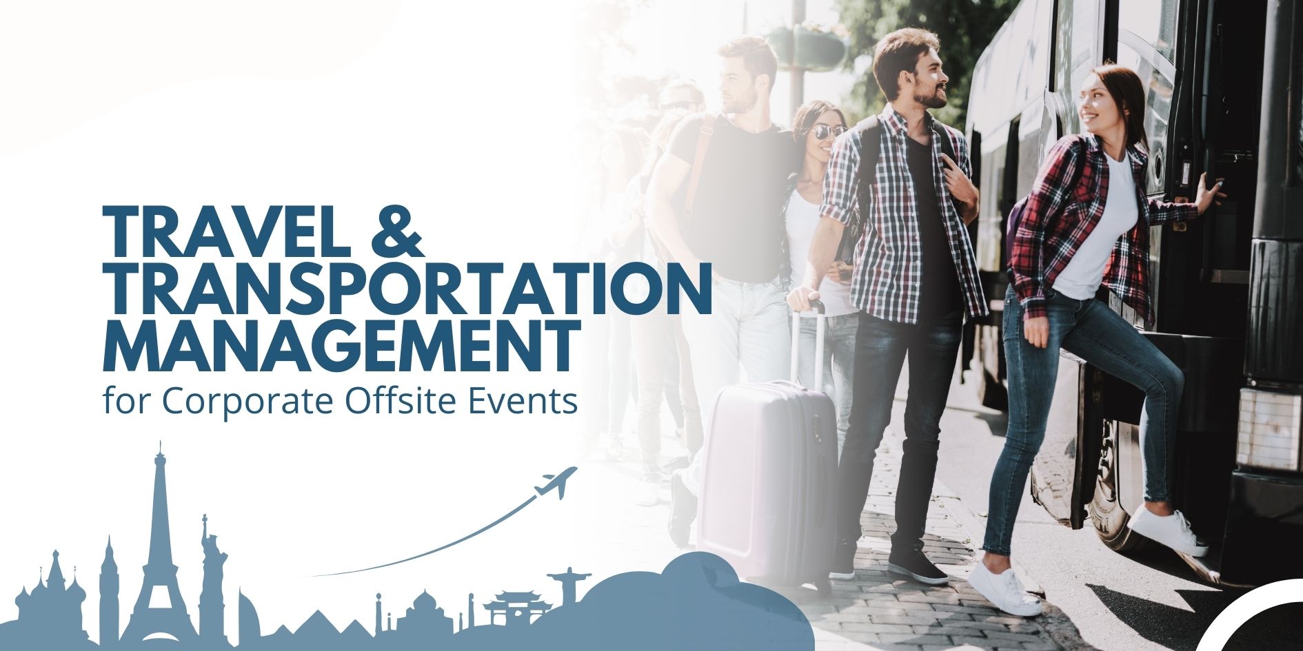 Transportation Travel Management for Corporate Offsite Events