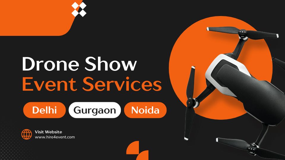 Drone Show Services in Delhi NCR Drone Light Shows in Delhi, Noida, Gurgaon