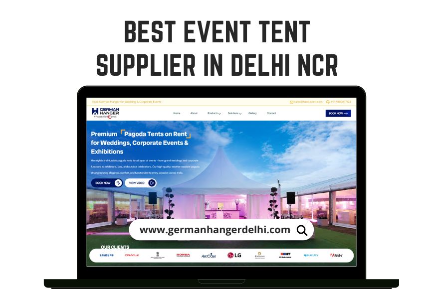 German Hanger Tents for Rent: The Best Event Tent Supplier in Delhi NCR
