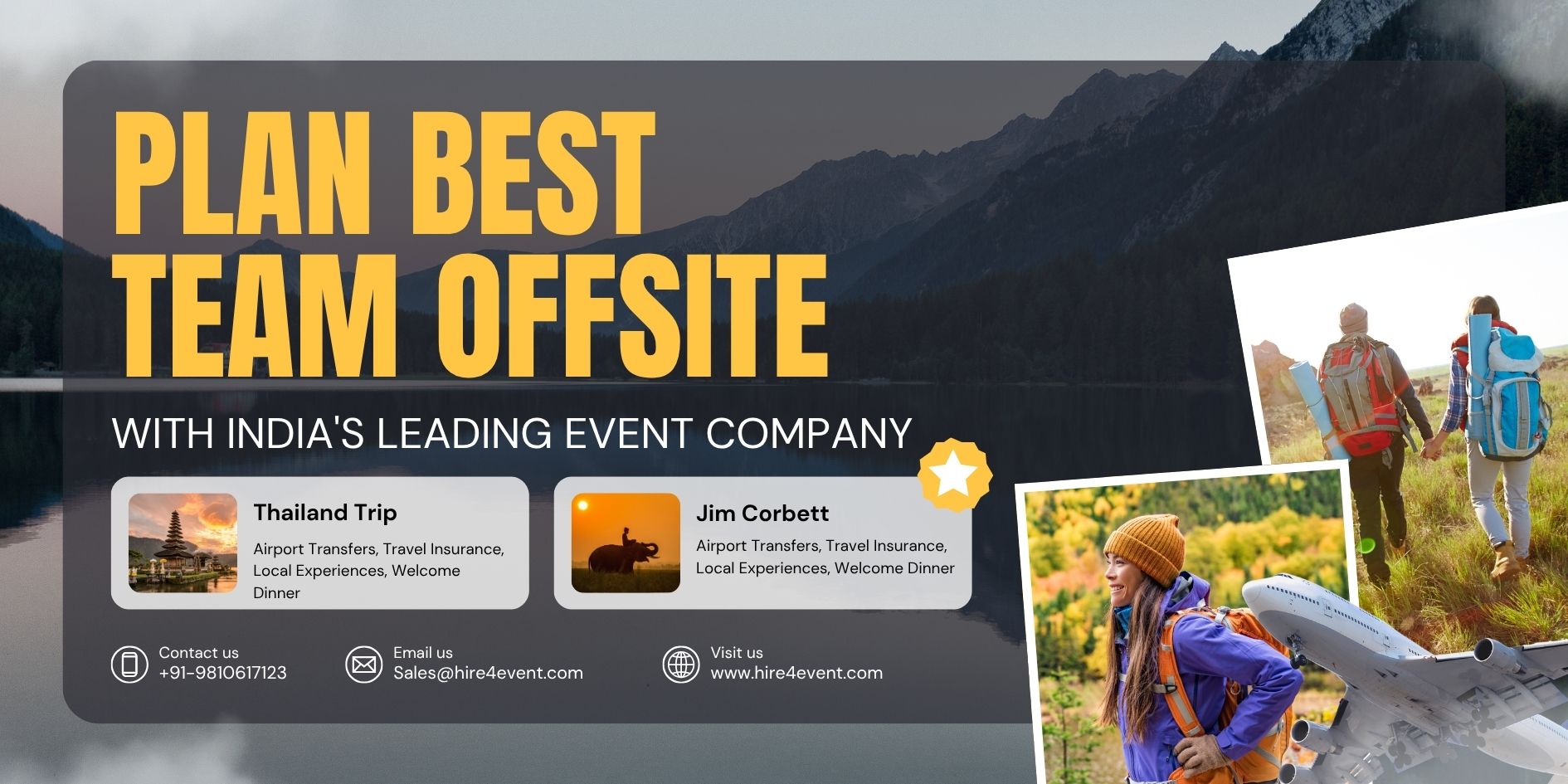Corporate Team Retreat Planning Services Professional Team Retreat Planning in India
