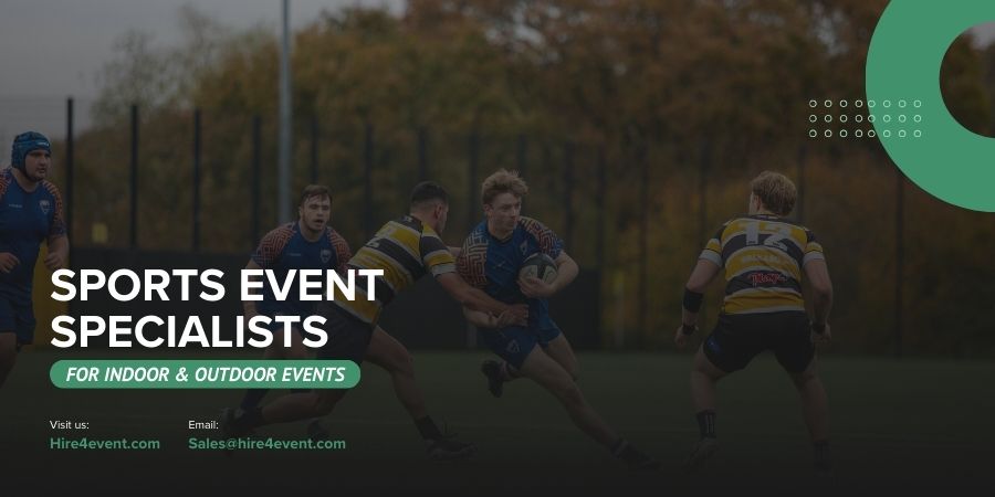 Trusted Sports Event Specialists for Indoor & Outdoor Events