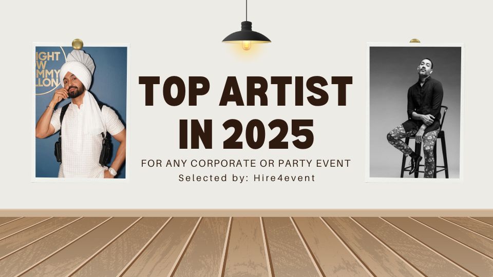 Top Artists for 2025 Events Most Popular Performers for 2025