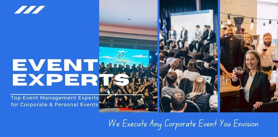 Top Event Management Experts for Corporate & Personal Events