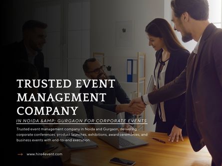 Trusted Event Management Company in Noida & Gurgaon for Corporate Events