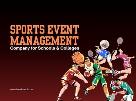 Trusted Sports Event Management Company for Schools & Colleges