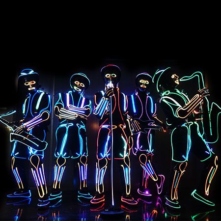 Stage entertainment for live show