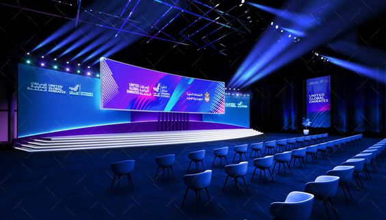 Stage design for corporate events