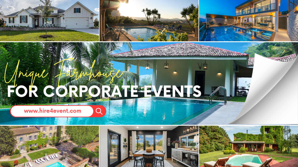Farmhouse Venues for Corporate Events