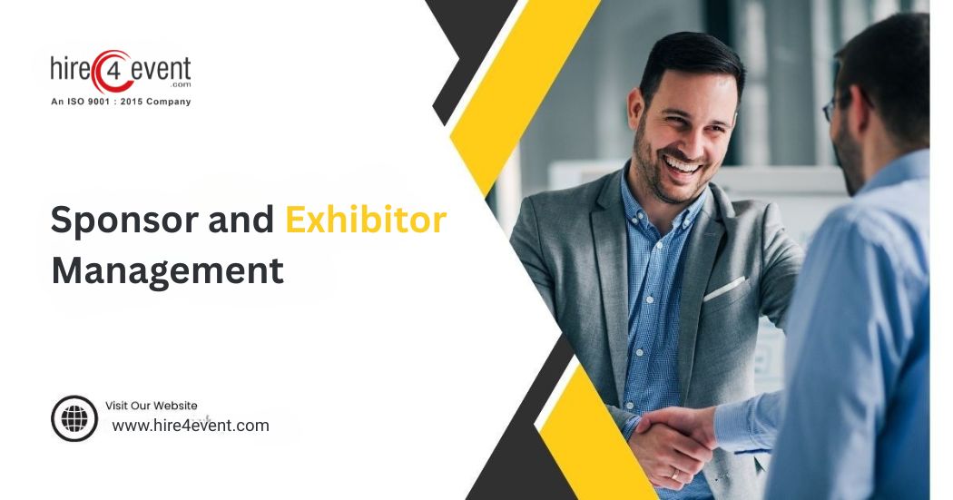 Best Sponsor and Exhibitor Management