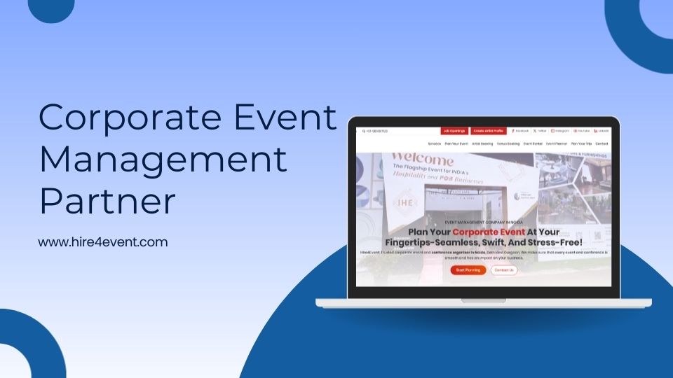 Corporate Events We Offer