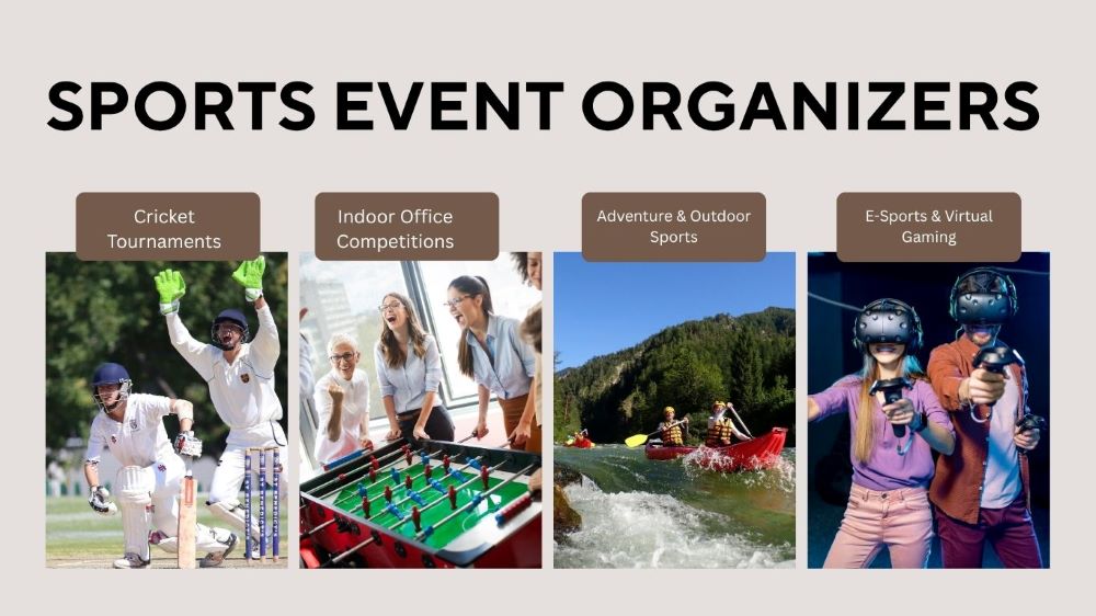 Sports Events Organized for Corporates