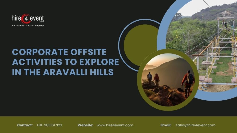 Corporate Offsite Activities in the Aravalli Hills